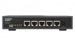QNAP QSW-3205-5T vrgulliti Haljatud 10G Ethernet (100/1000/10000) Tlaua Must