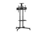 Equip Bodenstandhalter 37"-70"/1TFT 50kg 2Ablagen must lite Retail