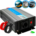 Extralink OPIP-1000W | Pinge muundur | 12V - 230W, 1000W, puhas siinus