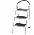 Tarmo trepptool, 3-astmeline, alumiinium ja must (179382)