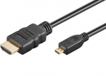 PremiumCord kphdmad5 HDMI kaabel 5 m, HDMI Type A (Standard), HDMI Type D (Micro), must