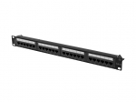 LANBERG Patch Panel 24 port 1U 19" kat.6A UTP mustTranslation: 24 porti 1U 19" kat.6A UTP mustTranslation: 24 porti 1U 19" kat.6A UTP mustTranslation: 24 porti 1U 19" kat.6A UTP must