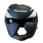 Knockout Legacy peakaitse matt must, valge S