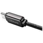 USAMS Kabel USB-C na USB-C 100W 1.2m tsingisulamist kiirlaadimiskaabel Meteor seeria SJ744USB02 (US-SJ744)