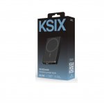KSIX Magnetiline Powerbank 10000 mAh 22,5W, must