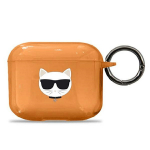 Karl Lagerfeld KLA3UCHFO AirPods 3 kate oran/oran Choupette