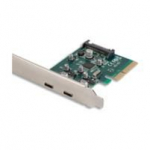 MicroConnect 2 x USB 3.1 Card Type C, PCIe Main chip : ASM1142