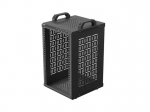 LANBERG Cabinet Open rack 10 inches 9U 280x300 black OR10-2309-B
