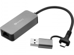 Sandberg USB-C/A 2.5 GbE RJ45 Adapter