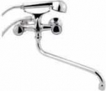 INVENA Invena Modena bathtub mixer wall-mounted chrome (BW-14-FOS)