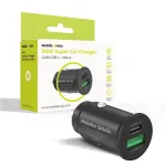 MOBILE ORIGIN 30W Super autolaadija CA19 - USB-C, USB-A