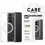 PanzerGlass CARE etui by Urban Explorer Lbipaistev valge Qi laadimiseks Samsung Galaxy S26+ jaoks, lbipaistev