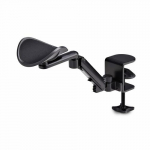 StarTech.com Reguleeritav ketoed kontorilauale, ergonoomiline ke/illukku toetus, 360-kraadine prduvus, kinnitus klambriga/ilma puurimiseta, must