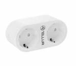 Tellur WiFi AC Dual Plug, energiakasutuse mtmine, 16A, 2400W