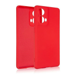 Beline Moto G85 5G silikoonist mbris punane/punane