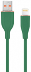 Gembird Kabel Premium silikoni USB-A mees - 8-pingul mees 1,5m roheline