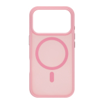 FoneKit MagSafe Soft Touch kaitsekest, iPhone 17 Pro Max, roosa (6438148063436)
