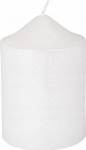 Home Styling Collection Candle white 10x7x7cm