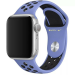 APPLE Pasek Watch MWU62FE/A 38/40/41mm Nike Sport Brand fioletowo-czarny/royal pulse-musta