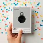 Chipolo LOOP Laetav Bluetooth-jlgri koos silikoonrngaga iOS- ja Android-seadmetele, 4col_Sestuspruun
