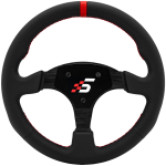 SIMAGIC mmargune rool 330mm, ilma HUB-ist, nahast