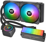 THERMALTAKE Floe RC240 CPU ja mlu AIO vedeljahjutin 120 mm CL-W271-PL12SW-A