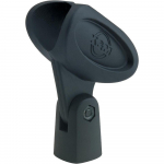 K AND M 85035 mikrofoni adapter vikeste mikrofonide jaoks (17-22 mm), must (8KM85035)