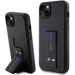 BMW Etui BMHCP14M22GSLK iPhone 14 Plus / 15 Plus 6.7" tarny/must hardcase Grip Hot Stamp