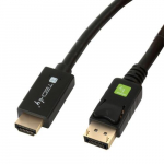 Techly DisplayPort 1.2 HDMI kabel must 1m