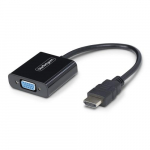 StarTech.com HDMI-VGA adapter, aktiivne video konverter slearvuti/lauaarvuti jaoks, 1920x1080 (1080p), HDMI allika leminek VGA monitorile/ekraanile/projektorile