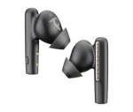 Poly Voyager Free 60+ UC Carbon Black Headset + BT700 USB-C Adapter + Touchscreen Charge Case