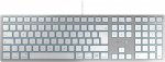 Cherry KC 6000C FOR MAC (silber/wei, DE-Layout, SX-Scherentechnologie)