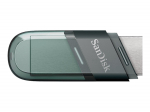 SANDISK iXpand Flip 64GB USB 3.1 Gen 1 / Apple Lightning USB-mlupulk Sort Hbedane