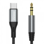Dudao uSB-C audio kaabel 3,5 mm mini pistik 1 m hall L11PROT Kabel Audio/Multimeedia USB kaabel USB C hall