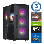 INTOP AQUA Ryzen 7 7700X 16GB DDR5 2TB SSD M.2 NVME+4TB RTX5050 8GB no-OS