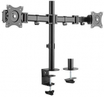 eSTUFF Monitor Desk Mount Dual VESA 75x75 and 100x100, Screen