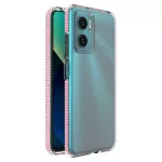 Hurtel Kevadine mbrisest kaitsegeel TPU mbris vrvilise raamiga Xiaomi Redmi 10, hele roosa