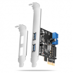 AXAGON PCI-Express kaart kahe sisemise ja kahe vlise USB 5Gbps pordiga | PCEU-232RS