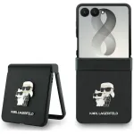 KARL LAGERFELD lemine kCover SAMSUNG GALAXY Z FLIP 8 jaoks (Karl AND Choupette Saffiano Pins) must
