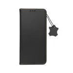 SMART PRO raamatukatte lekatte nahast kest SAMSUNG S21 must