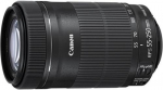 CANON EF-S 55-250mm f/4.0-5.6 IS STM + ET-63 + objektiivipind + SLR standardiobjektiiv must
