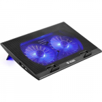 YENKEE YSN 120 laptop jahutusplaat 43,2 cm (17 tolli) Must, Sinine