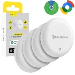 Blavec Tracker GPS Tag BTG-03 - Bluetooth Dual Apple AND Android (BTBTG03-W4) valge - 4 tk