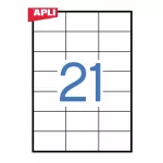 Apli Kleepuvad ILC sildid mdul 70x42,4 mm, 100 trkki/21 trkki hes lehes (3136)