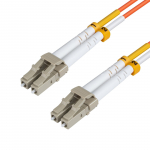 MicroConnect LC/UPC-LC/UPC 15m OM2 MM Duplex LSZH OD: 2mm, 0.3dB