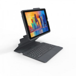 Zagg Keyboard Pro klaviatuur koos puutepadjaga-Apple-iPad 10,2-Must/Hall-UK
