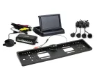 Amio Parkimishjulprdessteem TFT02 4,3" koos HD-402-LED 4 sensoriga must "GOLD"