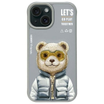 NIMMY case COOL AND CUTE 2.0 Karu iPhone'i 15 jaoks hall