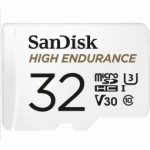 SANDISK High Endurance 32 GB microSDHC (wei, UHS-I U3, Class 10, V30)