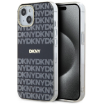 DKNY DKHMP14SHRHSEK iPhone 14 / 15 / 13 6.1" tarny/must kvakott IML Mono AND Stripe MagSafe